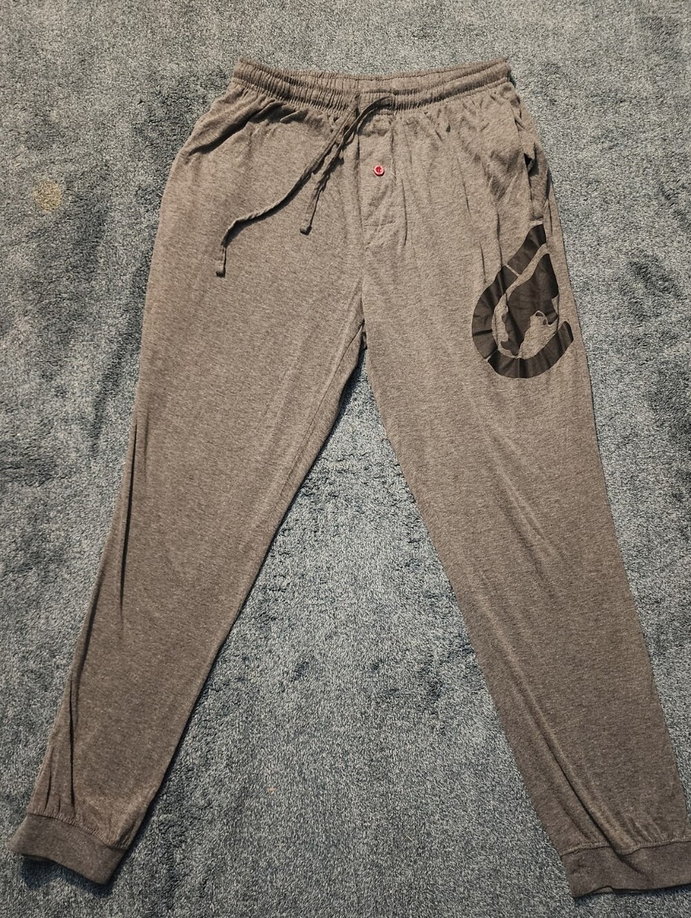 Ecko Unlimited Gray Sweatpants with Black Logo